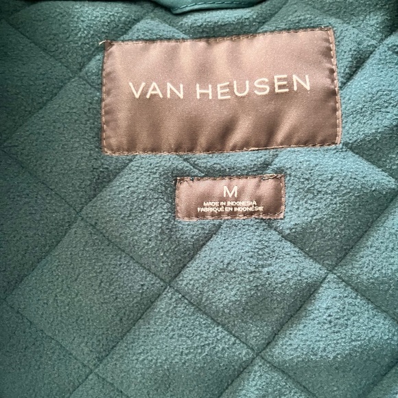 VanHeusen vest in a Rich blue turquoise beautiful size Medium - Picture 3 of 3